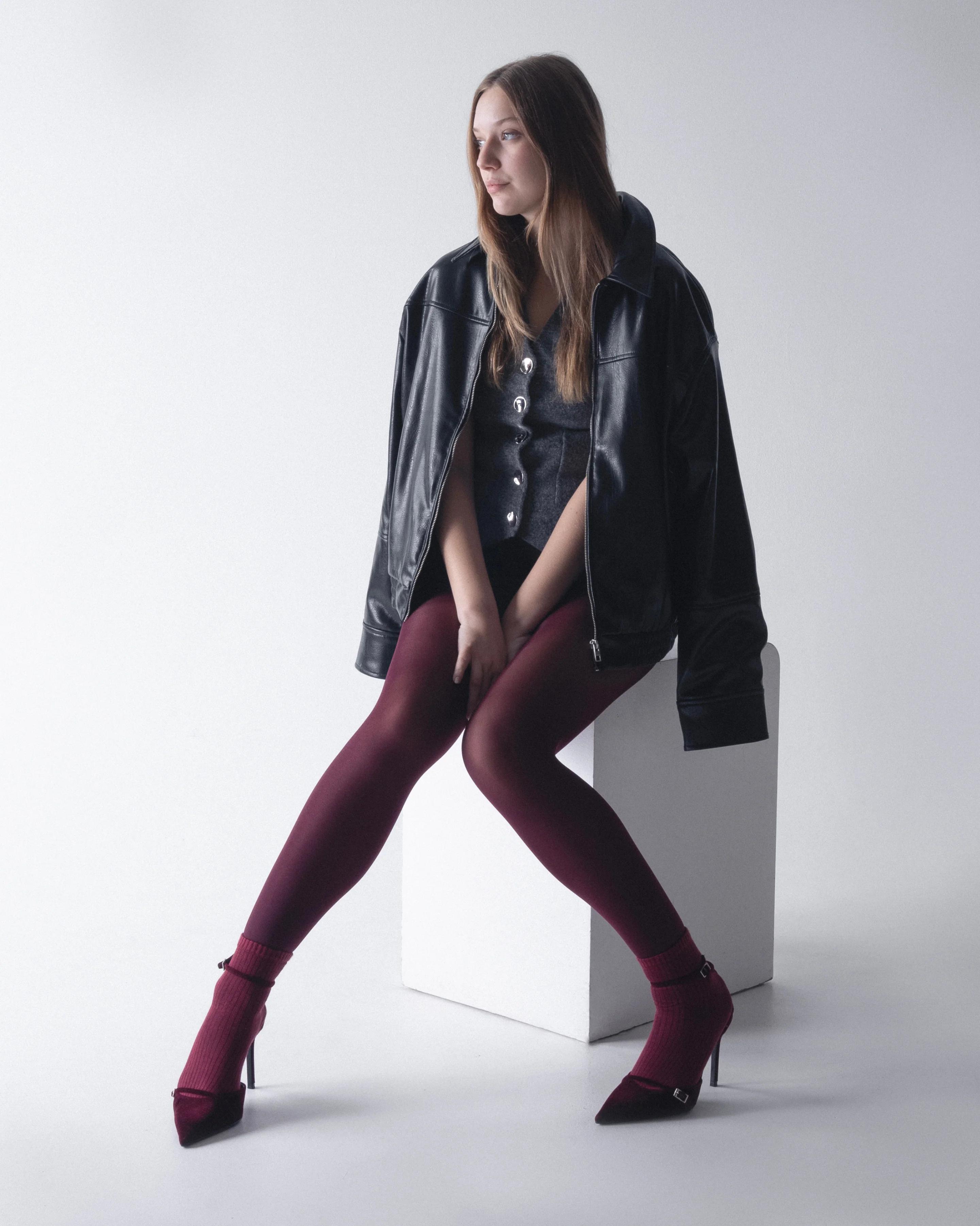 PLAY - FREE HUGGING SEAMLESS TIGHTS - SEMI OPAQUE - Image 16