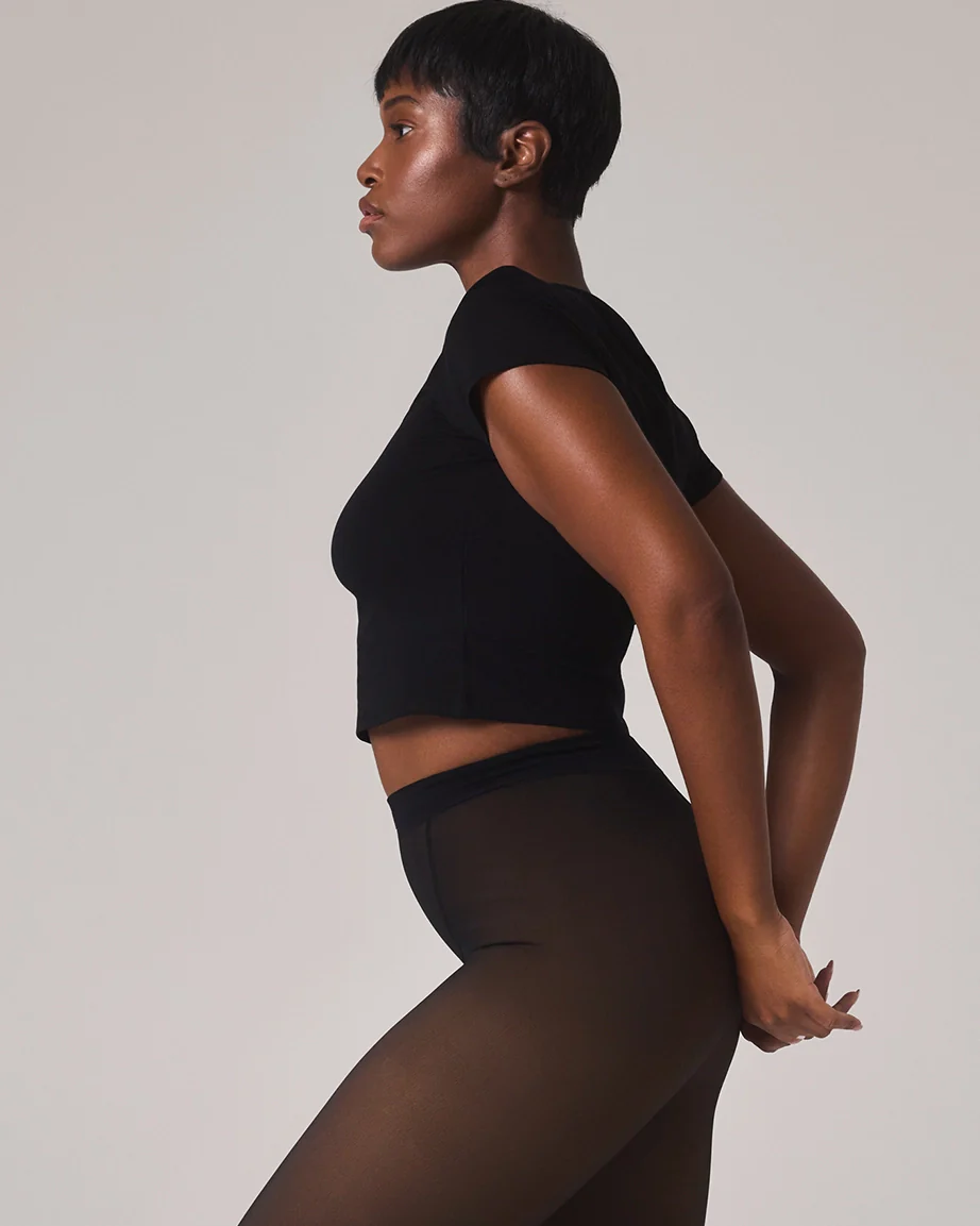 TOAST - FLEECE-LINED TIGHTS - SHEER ILLUSION - Image 19